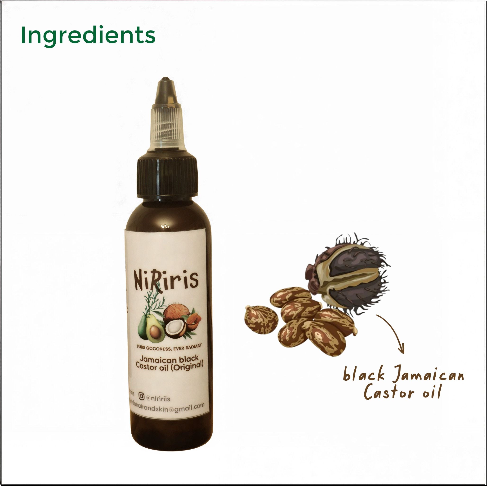 Black Jamaican Castor Oil